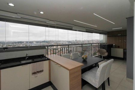 Varanda de apartamento à venda com 2 quartos, 77m² em Vila Prudente, São Paulo