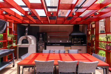 Apartamento à venda com 157m², 3 quartos e 3 vagas Apartamento à venda com 157m², 3 quartos e 3 vagasÁrea comum - Churrasqueira