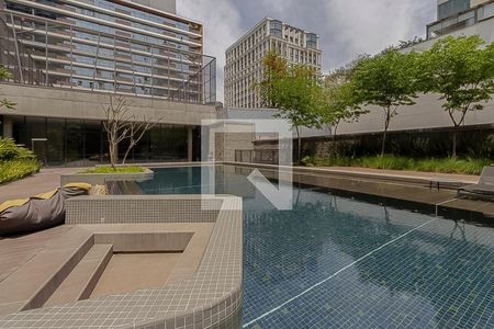 Área comum - Piscina de kitnet/studio para alugar com 1 quarto, 40m² em Vila Olímpia, São Paulo
