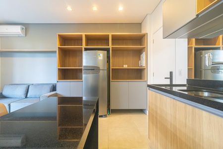 Cozinha de kitnet/studio para alugar com 1 quarto, 40m² em Vila Olímpia, São Paulo