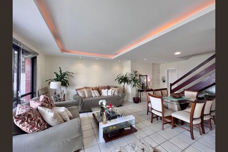 Sala de apartamento à venda com 3 quartos, 281m² em Barra da Tijuca, Rio de Janeiro