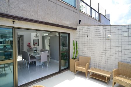 Varanda da Sala de apartamento à venda com 4 quartos, 331m² em Barra da Tijuca, Rio de Janeiro