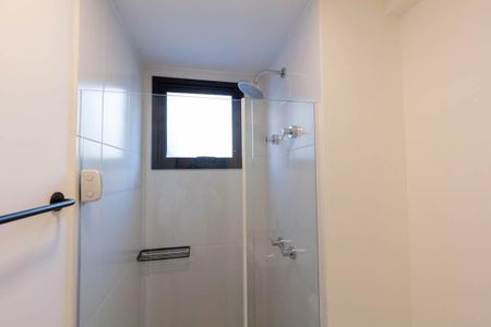 Studio para alugar com 30m², 1 quarto e sem vaga Studio para alugar com 30m², 1 quarto e sem vagaBanheiro