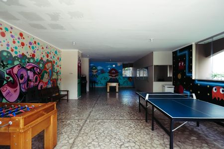 Apartamento à venda com 46m², 2 quartos e 1 vagaSalão de jogos