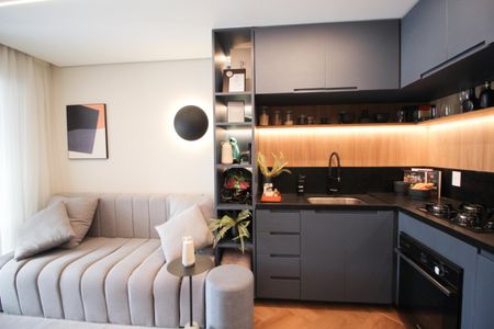 Apartamento à venda com 30m², 1 quarto e sem vagaCozinha