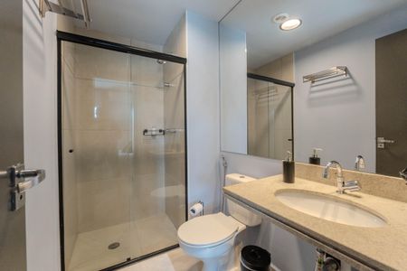 Studio à venda com 49m², 1 quarto e 1 vaga Studio à venda com 49m², 1 quarto e 1 vagaBanheiro Social