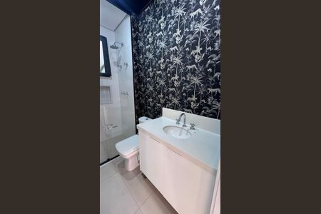 Apartamento à venda com 93m², 2 quartos e 2 vagasBanheiro Social