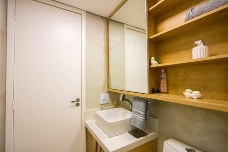 Apartamento à venda com 103m², 3 quartos e 3 vagasBanheiro social 1