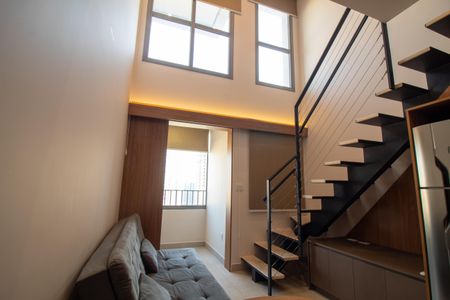 Studio para alugar com 31m², 1 quarto e sem vaga Studio para alugar com 31m², 1 quarto e sem vagaSala