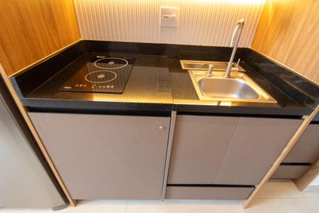 Studio para alugar com 31m², 1 quarto e sem vaga Studio para alugar com 31m², 1 quarto e sem vagaCozinha