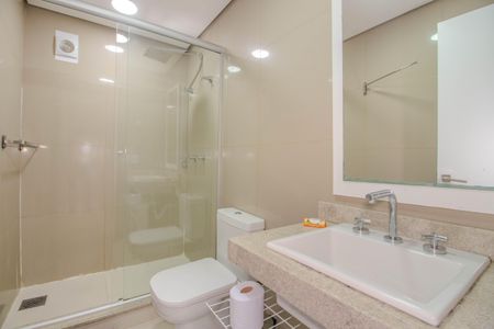 Studio à venda com 48m², 1 quarto e 1 vagaBanheiro