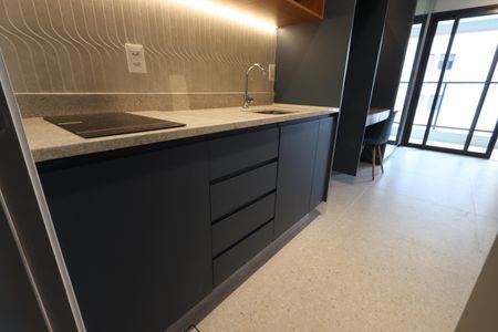 Studio para alugar com 25m², 1 quarto e sem vagaCozinha