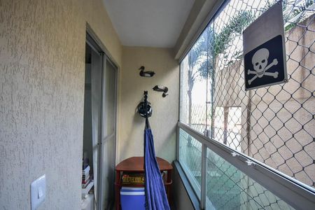 Apartamento à venda com 70m², 2 quartos e 1 vagaVaranda