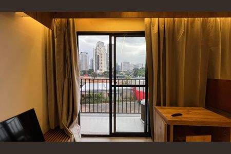 Studio para alugar com 33m², 1 quarto e sem vagaSacada