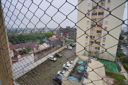  Vista da Sala de apartamento à venda com 3 quartos, 64m² em Sarandi, Porto Alegre