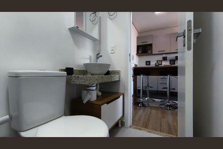 Studio para alugar com 30m², 1 quarto e sem vaga Studio para alugar com 30m², 1 quarto e sem vagaBanheiro
