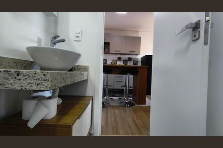 Studio para alugar com 30m², 1 quarto e sem vaga Studio para alugar com 30m², 1 quarto e sem vagaBanheiro