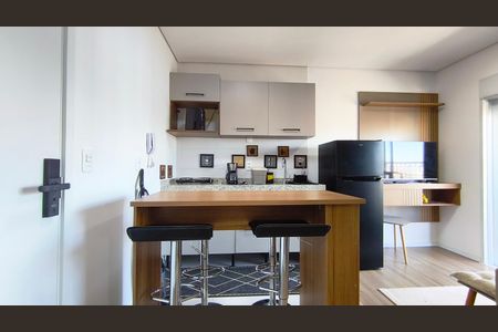 Studio para alugar com 30m², 1 quarto e sem vaga Studio para alugar com 30m², 1 quarto e sem vagaCozinha