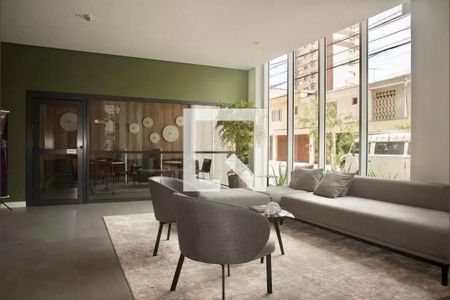 Apartamento para alugar com 28m², 1 quarto e sem vaga Apartamento para alugar com 28m², 1 quarto e sem vagaHall social