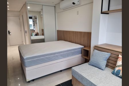 Studio para alugar com 30m², 1 quarto e 1 vaga Studio para alugar com 30m², 1 quarto e 1 vagaQuarto