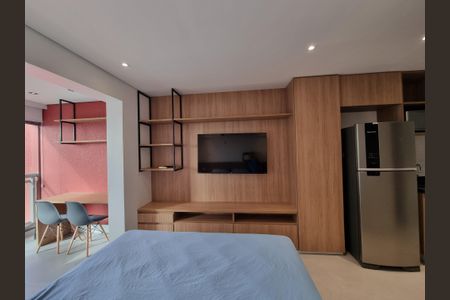 Studio para alugar com 30m², 1 quarto e 1 vaga Studio para alugar com 30m², 1 quarto e 1 vagaQuarto
