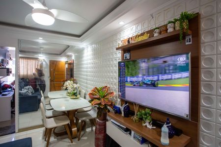 Sala de apartamento à venda com 2 quartos, 47m² em Centro, Diadema