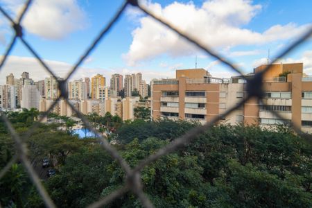 Vista da Sala de apartamento à venda com 3 quartos, 131m² em Paraíso do Morumbi, São Paulo