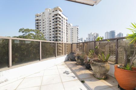Varanda da Sala 1 de apartamento à venda com 3 quartos, 366m² em Vila Andrade, São Paulo