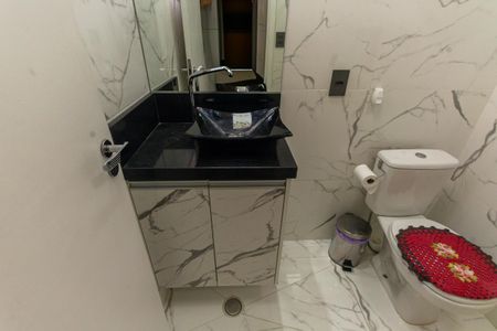 Casa de condomínio à venda com 70m², 2 quartos e 1 vagaBanheiro da Suíte 1