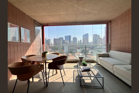 Studio à venda com 50m², 1 quarto e 1 vaga Studio à venda com 50m², 1 quarto e 1 vagaVaranda