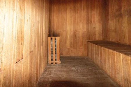 Studio à venda com 30m², 1 quarto e 1 vaga Studio à venda com 30m², 1 quarto e 1 vagaÁrea comum - Sauna