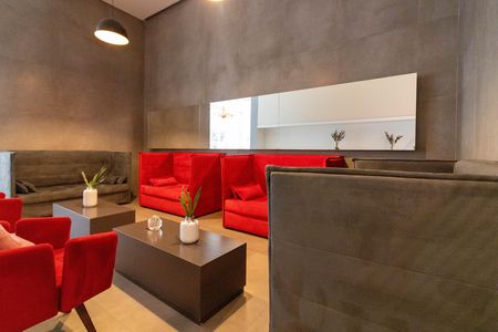 Studio à venda com 30m², 1 quarto e 1 vaga Studio à venda com 30m², 1 quarto e 1 vagaHall social