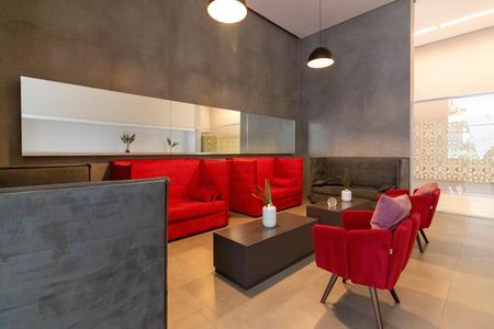 Studio à venda com 30m², 1 quarto e 1 vaga Studio à venda com 30m², 1 quarto e 1 vagaHall social