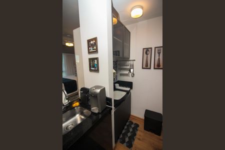 Studio para alugar com 42m², 1 quarto e 1 vaga Studio para alugar com 42m², 1 quarto e 1 vagaCozinha e Área de Serviço