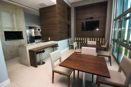 Studio para alugar com 42m², 1 quarto e 1 vaga Studio para alugar com 42m², 1 quarto e 1 vagaÁrea comum - Salão de festas 1