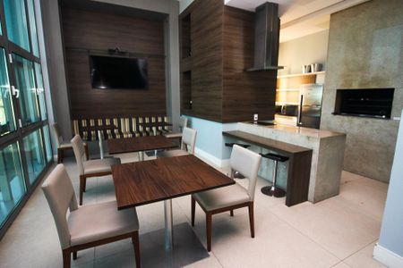 Studio para alugar com 42m², 1 quarto e 1 vaga Studio para alugar com 42m², 1 quarto e 1 vagaÁrea comum - Salão de festas 2