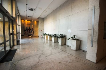 Studio para alugar com 42m², 1 quarto e 1 vaga Studio para alugar com 42m², 1 quarto e 1 vagaHall de entrada