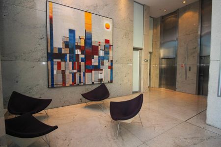 Studio para alugar com 42m², 1 quarto e 1 vaga Studio para alugar com 42m², 1 quarto e 1 vagaHall de entrada