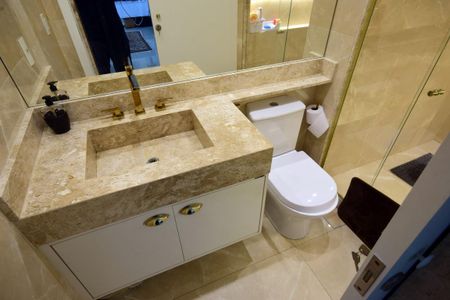 Apartamento à venda com 140m², 1 quarto e 1 vaga Apartamento à venda com 140m², 1 quarto e 1 vagaBanheiro Social