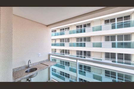 Varanda de apartamento à venda com 1 quarto, 42m² em Barra Funda, São Paulo
