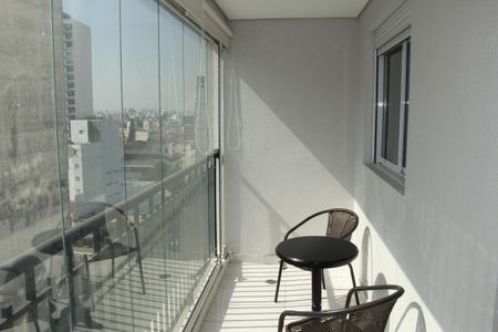 Apartamento para alugar com 40m², 1 quarto e 1 vagaVaranda