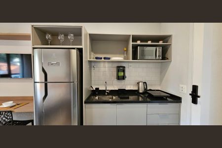 Studio à venda com 28m², 1 quarto e sem vagaCozinha