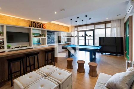 Apartamento à venda com 36m², 1 quarto e 1 vaga Apartamento à venda com 36m², 1 quarto e 1 vagaÁrea comum - Salão de Jogos