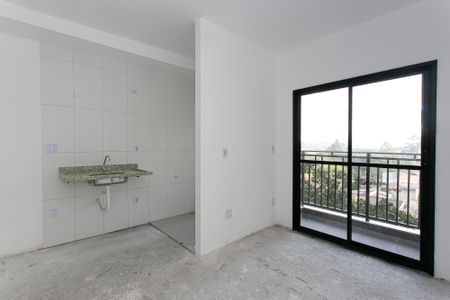 Sala/Cozinha de apartamento à venda com 2 quartos, 40m² em Penha de França, São Paulo