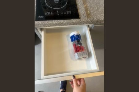 Studio à venda com 27m², 1 quarto e sem vagaCozinha - Armários