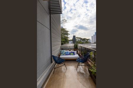 Apartamento para alugar com 104m², 1 quarto e 1 vagaQuarto Varanda