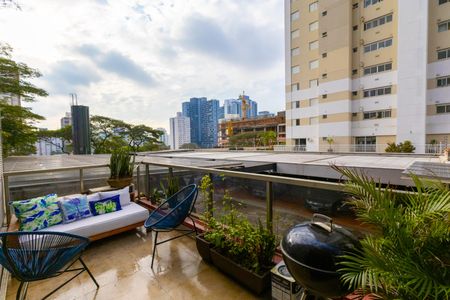 Apartamento para alugar com 104m², 1 quarto e 1 vagaQuarto Varanda