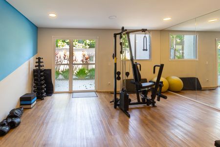 Studio para alugar com 27m², 1 quarto e sem vagaÁrea comum - Academia