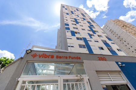 Studio para alugar com 27m², 1 quarto e sem vagaFachada e Portaria