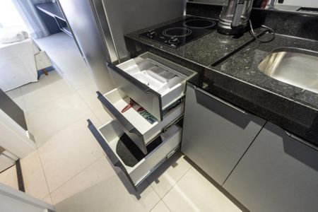 Studio à venda com 24m², 1 quarto e sem vaga Studio à venda com 24m², 1 quarto e sem vagaCozinha